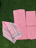 Pink premium cotton suit