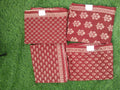 Premium Cotton Suit Red