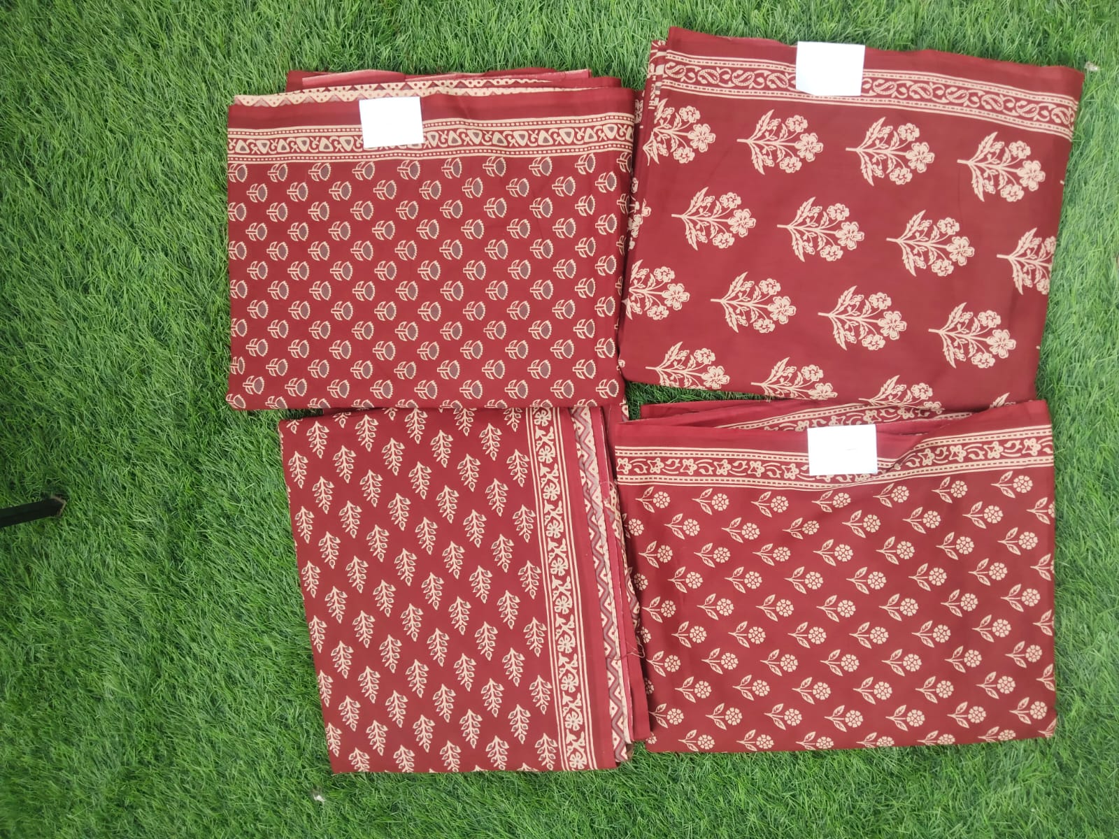 Premium Cotton Suit Red